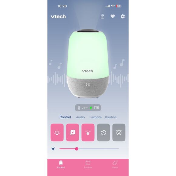 VTech V-Hush Soothing Sleep Trainer 200+ Stories/Songs/Sounds & Sleep Program. - Picture 5 of 7